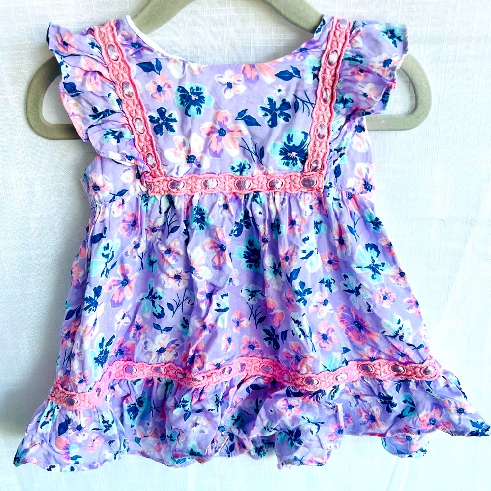 Hatley floral dress - 3-6 months